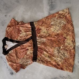 Volume One short sleeve blouse